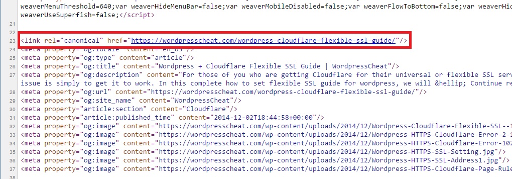 Wordpress Canonical HTTPS